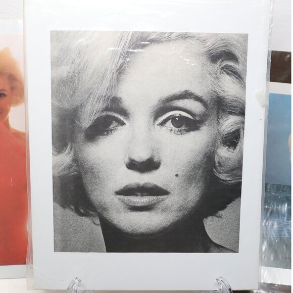 Vintage Marilyn Monroe Photo Prints Photograph Set Hollywood Glam LOT of 4 - Picture 6 of 9